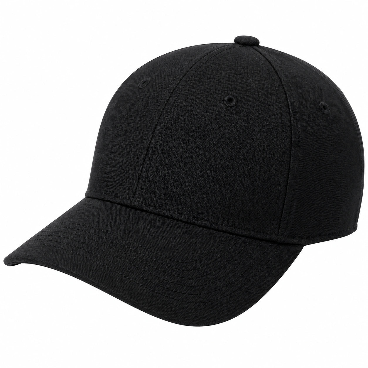 Casquette de baseball noire ajustable