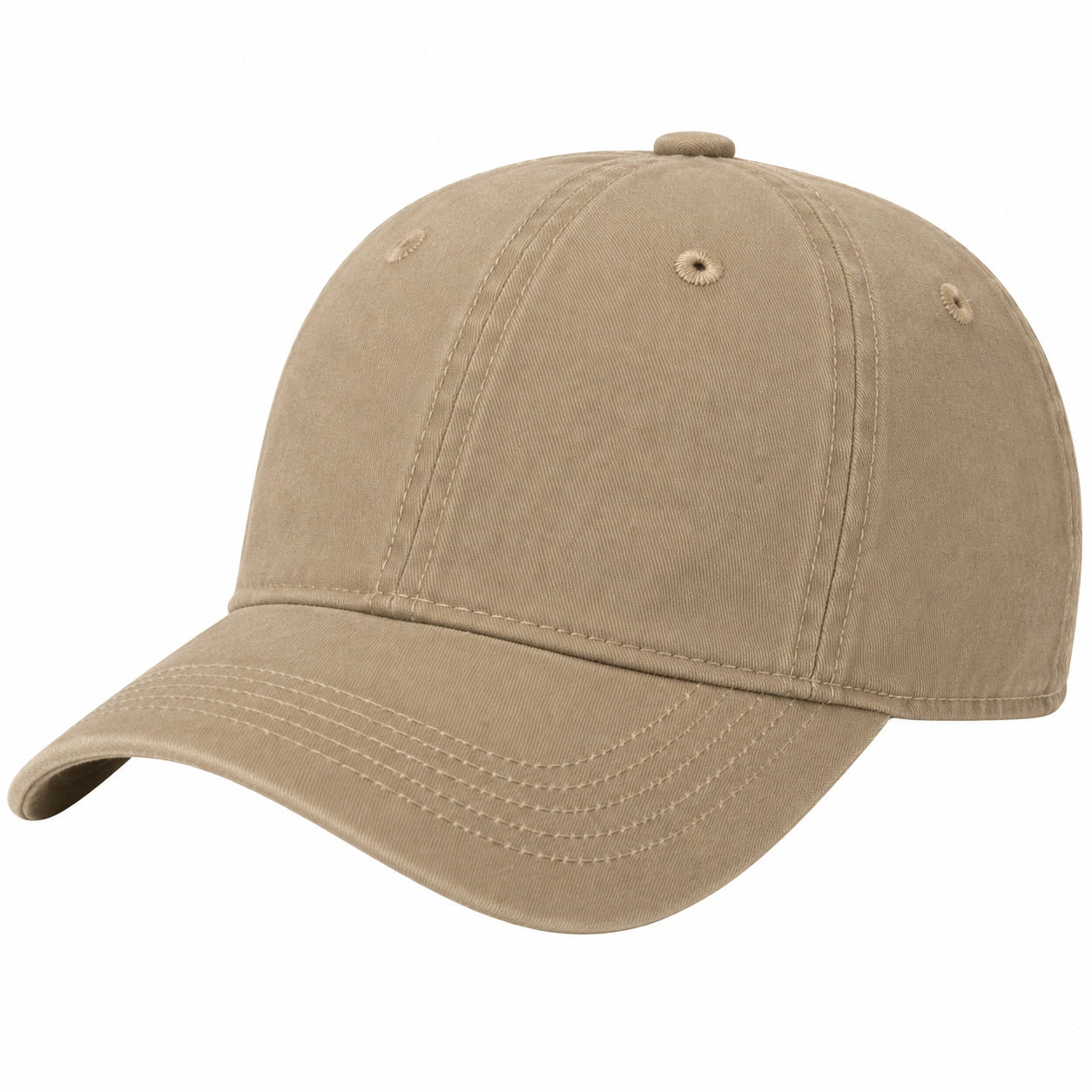 Casquette de Baseball Beige Réglable pour Unisexe